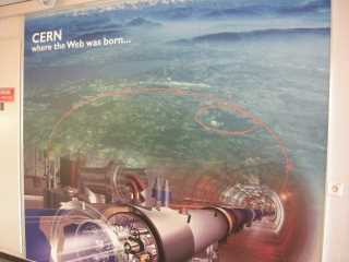 LHC poster, CERN
