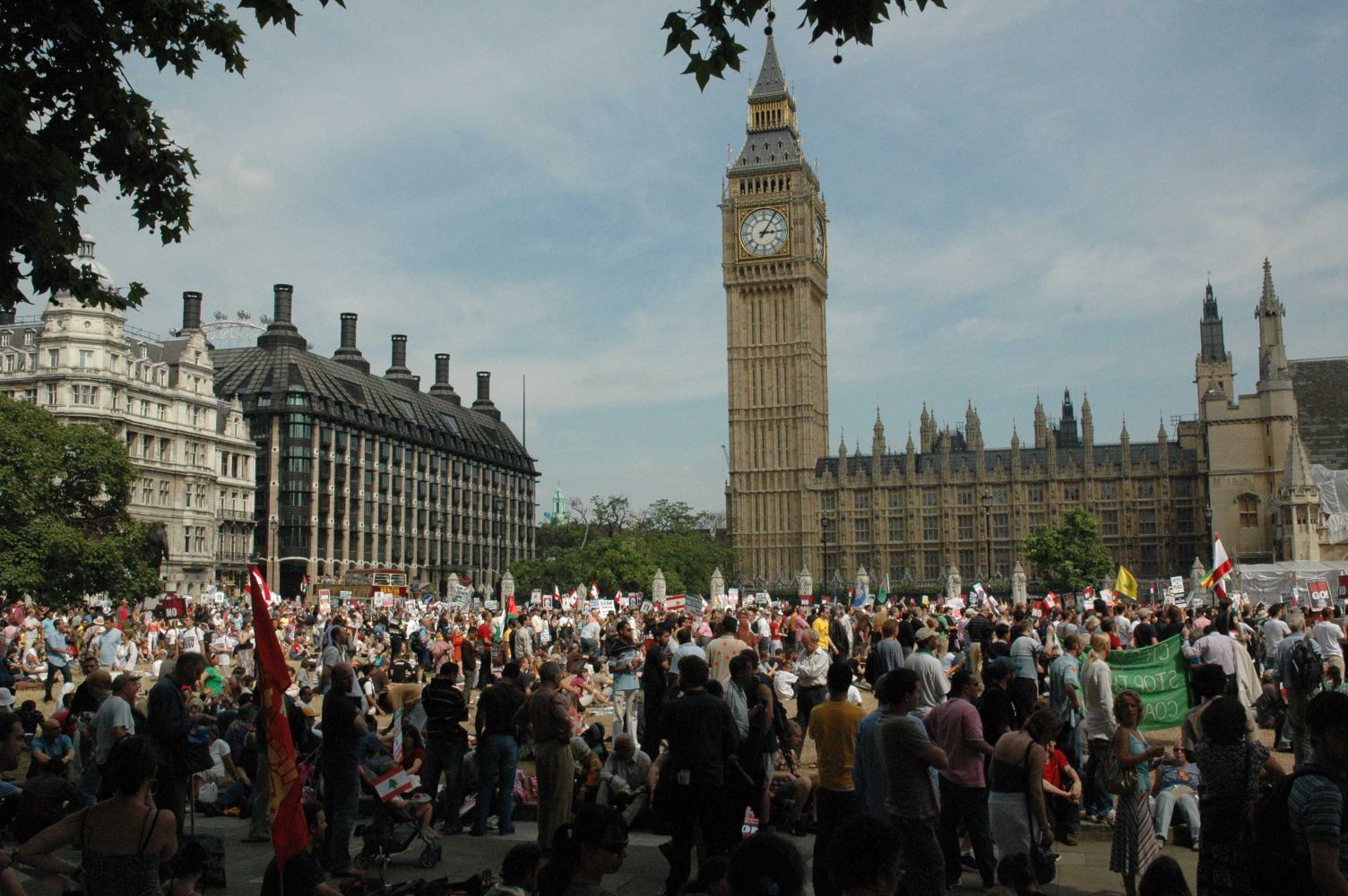 demonstration, Parliament Square