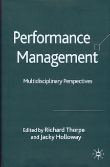 Performance management: multi-disciplinary perspectives